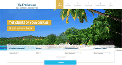 Desktop Screenshot of my-cruises.net
